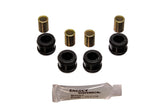 End Link Bushing Set; Black; Rear; Performance Polyurethane;