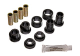 End Link Bushing Set; Black; Front; Performance Polyurethane;