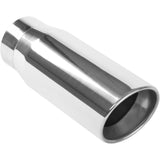 Single Exhaust Tip - 4in. Inlet/5in. Outlet