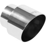 Single Exhaust Tip - 2.25in. Inlet/4in. Outlet