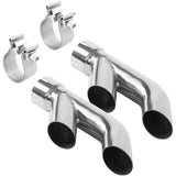 Exhaust Tip Set - Turn Down - 2.50In.