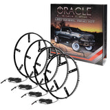 ORACLE Lighting LED Illuminated Wheel Rings - Double LED - Red