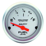 GAUGE, FUEL LEVEL, 2 1/16