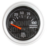 GAUGE, OIL PRESSURE, 2 1/16