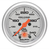 GAUGE, OIL TEMP, 2 1/16