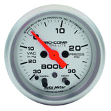 GAUGE, VAC/BOOST, 2 1/16