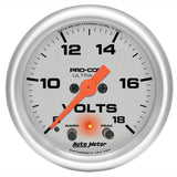 GAUGE, VOLTMETER, 2 1/16