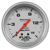 GAUGE, FUEL PRESSURE, 2 5/8