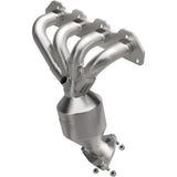 Catalytic Converter with Integrated Exhaust Manifold