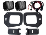 2016-2020 Toyota Tacoma Fog Light Mount Kit, Includes D-Series SAE White