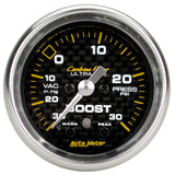 GAUGE, VAC/BOOST, 2 1/16