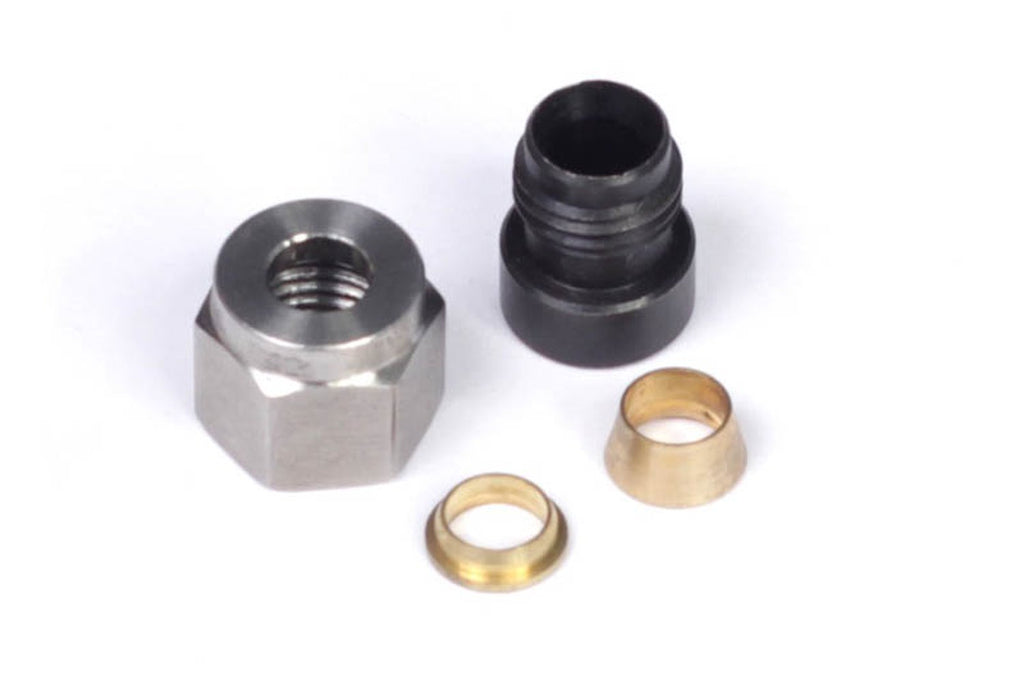 1/4 In. Mild Steel Weld-on Kit - inc Nut and Ferrule.