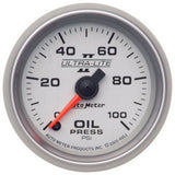 GAUGE, OIL PRESSURE, 2 1/16