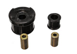 Motor Mount; Black; Lowers Only; Performance Polyurethane;