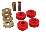 Differential Carrier Bushing Set; Red; Performance Polyurethane;