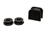 Shifter Bushing Set; Black; Performance Polyurethane;