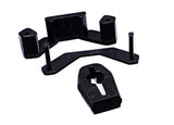 Transmission Shifter Bushing Set; Black;