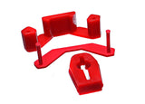 Transmission Shifter Bushing Set; Red;