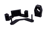 Transmission Shifter Bushing Set; Black;