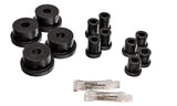 Leaf Spring Bushing Set; Black; Rear; Performance Polyurethane;