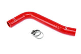 3-ply reinforced silicone, replaces upper rubber radiator coolant hose.