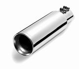 Stainless Double Walled Angle Exhaust Tip