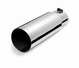 Stainless Rolled Edge Angle Exhaust Tip