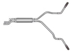 Cat-Back Dual Extreme Exhaust System; Aluminized