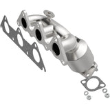 Catalytic Converter with Integrated Exhaust Manifold