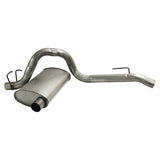 Muffler & Tailpipe, Silver, Metal