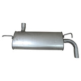 Exhaust Muffler for 07-18 Jeep JK Wrangler w/ 3.8L Gas or 2.8L Diesel Engines