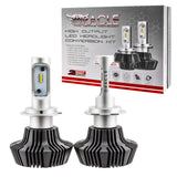 H7 4,000 Lumen LED Headlight Bulbs (Pair)