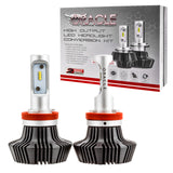 H16 4,000+ Lumen LED Headlight Bulbs, Pair