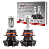 9004 4,000+ Lumen LED Headlight Bulbs, Pair