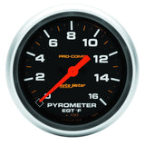 GAUGE, PYROMETER (EGT), 2 5/8