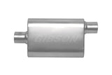 CFT Superflow Center/Offset Oval Muffler; Stainless