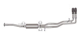 Cat-Back Dual Sport Exhaust System; Aluminized