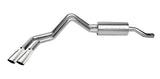 Cat-Back Dual Sport Exhaust System; Aluminized