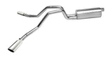 Cat-Back Dual Extreme Exhaust System; Aluminized