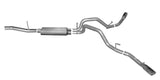 Cat-Back Dual Extreme Exhaust System; Aluminized