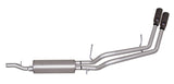 Cat-Back Dual Sport Exhaust System; Aluminized