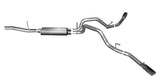 Cat-Back Dual Extreme Exhaust System; Aluminized