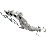 Catalytic Converter with Integrated Exhaust Manifold