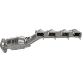 Catalytic Converter with Integrated Exhaust Manifold