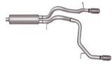 Cat-Back Dual Split Exhaust System; Stainless