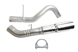 Filter-Back Single Exhaust System; Stainless