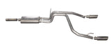 Cat-Back Dual Split Exhaust System; Stainless