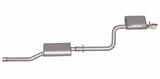 Axle Back Single Exhaust System; Aluminized