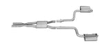 Cat-Back Dual Exhaust System; Stainless