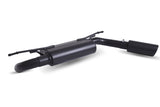 Black Elite Cat-Back Single Exhaust System; Black Ceramic